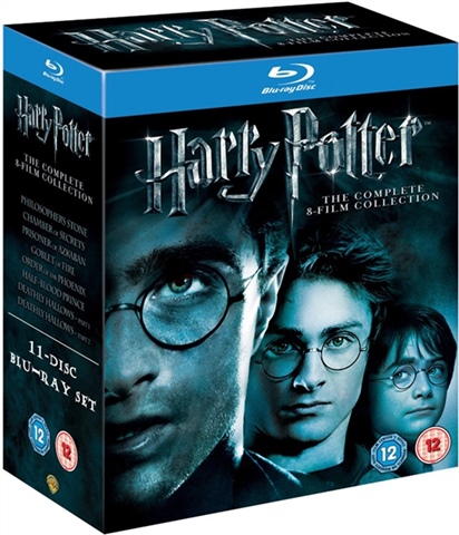 Harry Potter Complete Collection 12 11 Disc